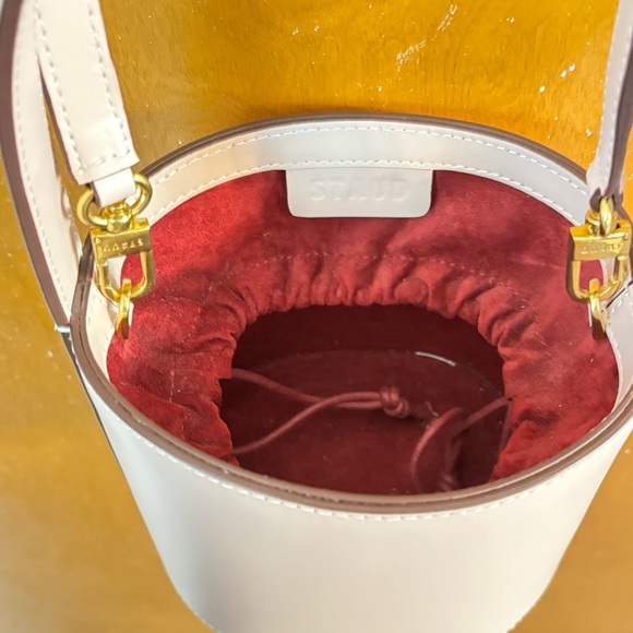 Staud Bucket bag.  Bissett  pale dusty pink leather - Picture 7 of 10